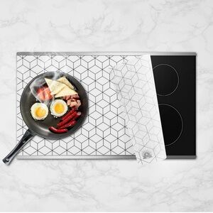 Large Induction Cooktop Protector Mat, 20.4x30.7 Inch, Magnetic Electric Stove